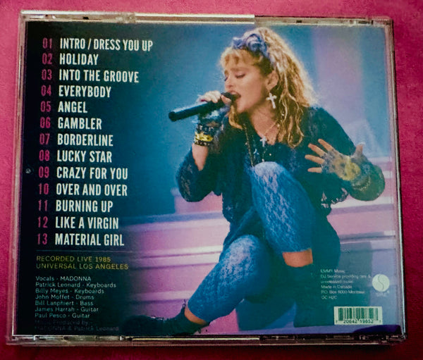 MADONNA - The Virgin Tour LIVE CD – Borderline MUSIC