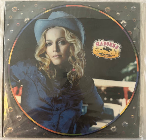 Madonna - MUSIC LP Import picture disc vinyl record with promo