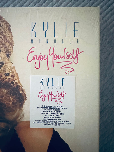 Kylie Minogue Enjoy Yourself Collectors Box Set -New (US ORDErS