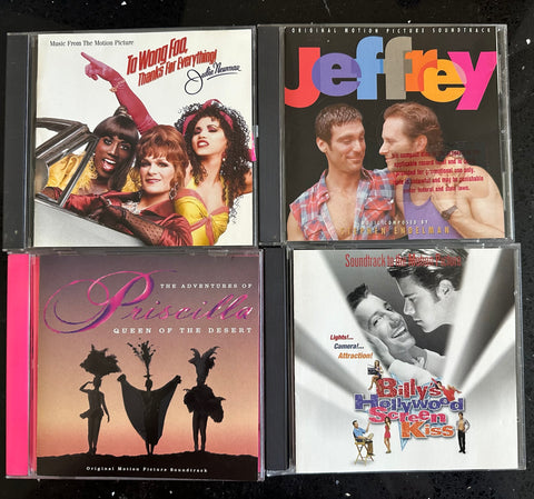 4 LGBTQ CD Movie soundtracks used