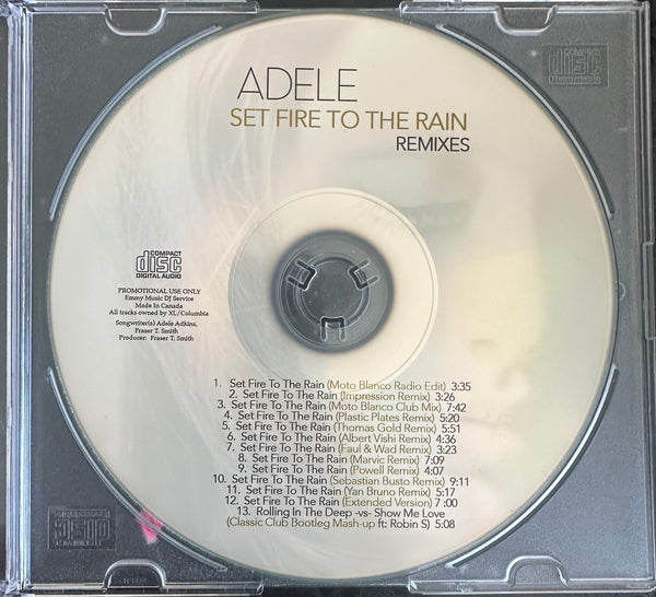 Adele - Set Fire to the Rain (REMIXES) Plus ROLLING in the DEEP