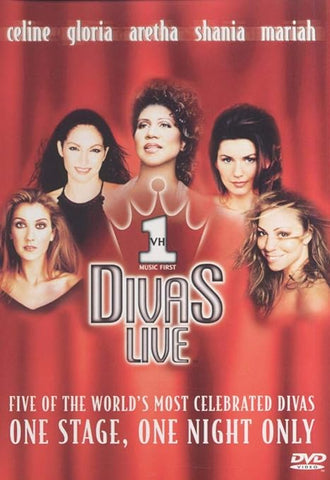Divas Live DVD (Celine, Gloria, Aretha Shania, Mariah) DVD - Used