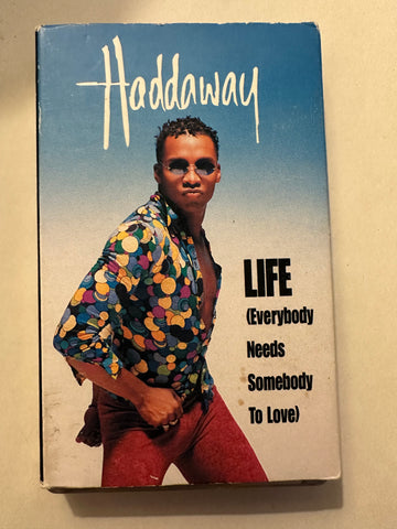 Haddaway - Life (everybody needs somebody to love) - Cassette Single - Used