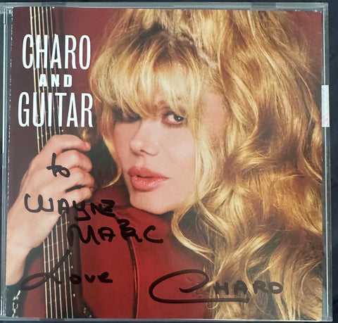 Charo - Charo and Guitar Autographed / signed CD