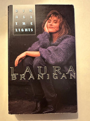 Laura Branigan - Dim All The Lights   - Cassette Single - Used