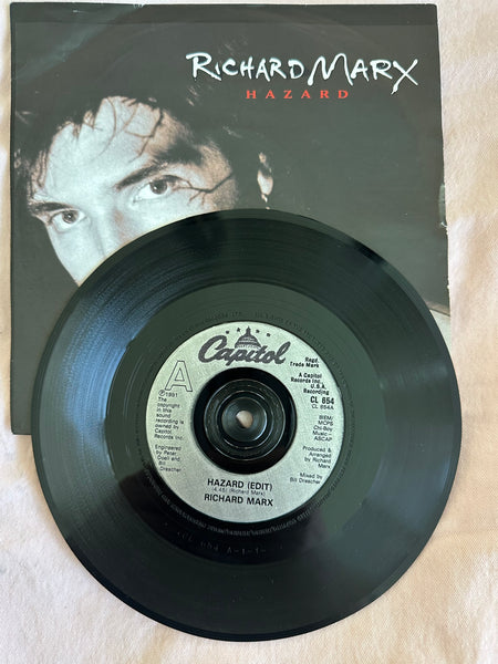 Richard Marx - HAZARD 45 vinyl record Import - Used – Borderline MUSIC