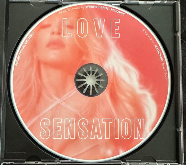 Madonna - Love Sensation The Remixes (Import DJ CD single) NEW
