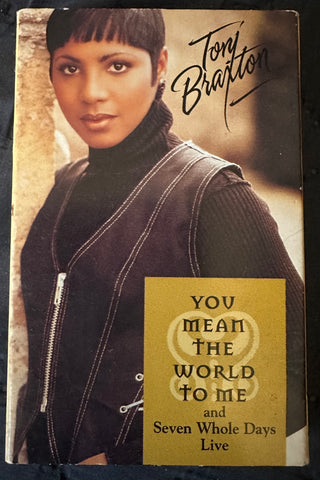 Toni Braxton - You Mean The World To Me  Cassette Single  - Used