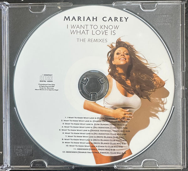 Mariah Carey - I Want to know what love is / Obsessed (DJ Remix EP