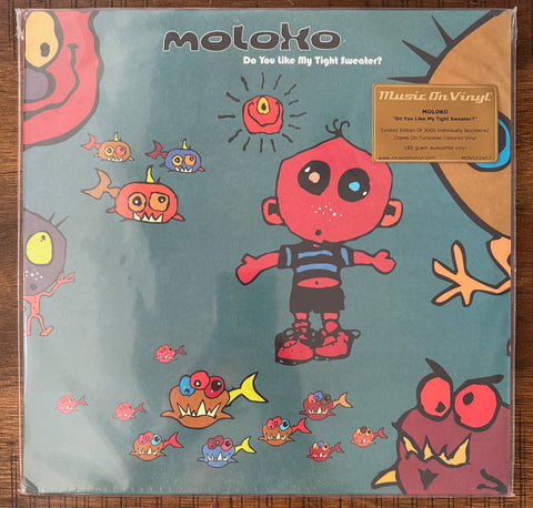 Moloko  - Do You like My Tight Sweater? Gatefold Limited Turquoise LP Vinyl - New