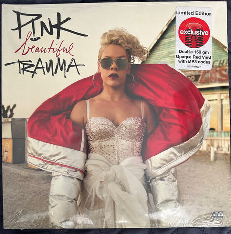 P!Nk - Beautiful Trauma (2XLP RED Vinyl) New (US orders ONLY)