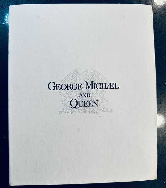 George Michael - FIVE LIVE (Promo Press Kit) Box Set - CD & VHS  (US ORDErS ONLY)