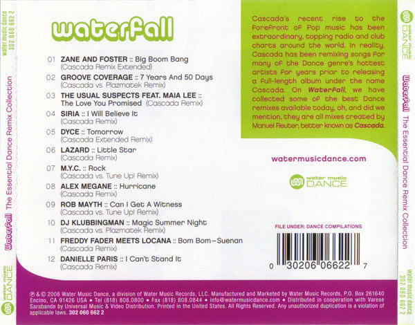 Cascada - Waterfall (The Essential Dance Remix Collection