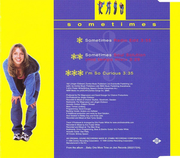 Britney Spears - Sometimes (Import CD single) Used – Borderline MUSIC