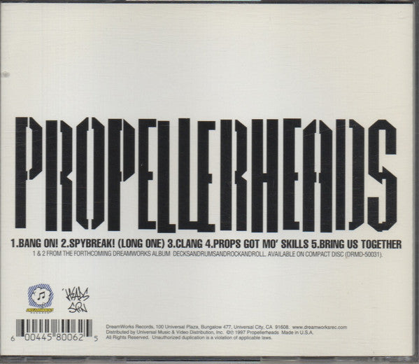 Propellerheads - 5 track EP '97 CD - Used – Borderline MUSIC