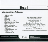 Seal - Acoustic Album PROMO CD - Used