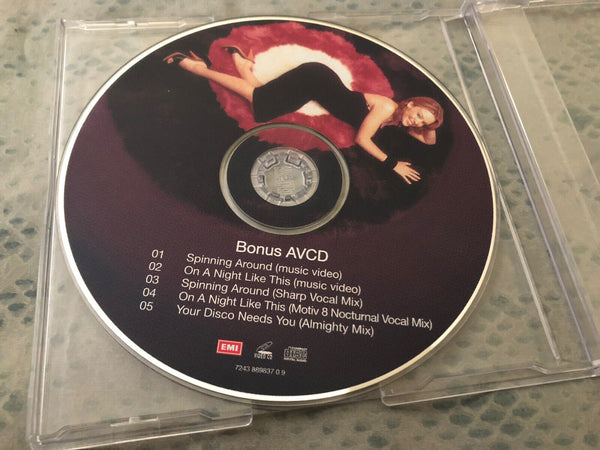 kylie minogue light years japan cd