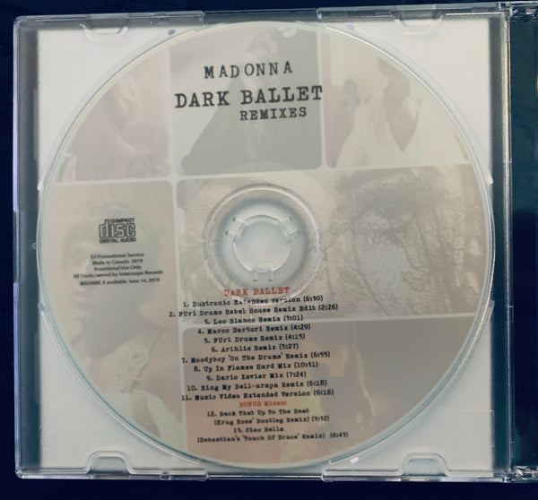 Madonna - Dark Ballet (REMIX EP) CD single (DJ Import