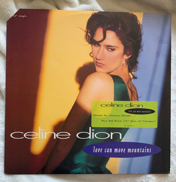 Dion - Love Can Move Mountains / Unison 12" Remix LP Vinyl - Us – borderline MUSIC