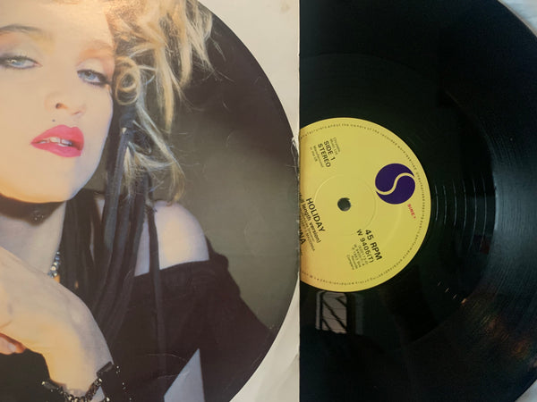 マドンナ　Holiday　1985年 UK 再発盤 ミスプリント 12” Madonna – Holiday – Vinyl (12