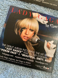 Lady GaGa - 6 official promotional 3 stickers / 3 promo cards