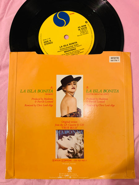 初回プレス盤 MADONNA / LA ISLA BONITA ミニアルバム Madonna - La Isla Bonita - Super Mix RSD - 12