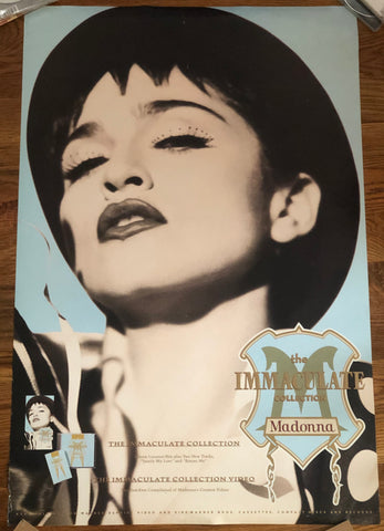MADONNA - 1999 - The Immaculate Collection  CD & DVD Release Promotional  Poster