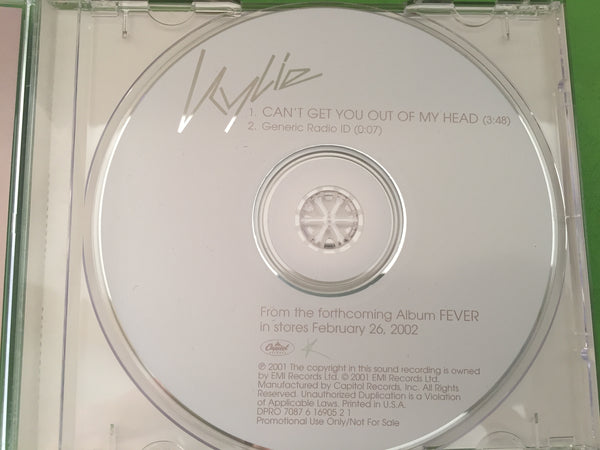 Kylie Minogue - Can't Get You Out Of My Head PROMO CD single