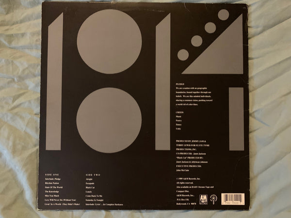 Janet Jackson - Rhythm Nation Original LP Vinyl Record (Used
