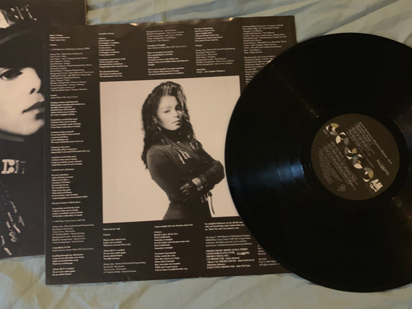 Janet Jackson - Rhythm Nation Original LP Vinyl Record (Used