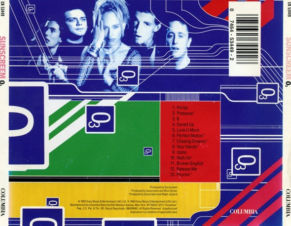 Love Sunscreem O₃ (UK) CD - Used – Borderline MUSIC