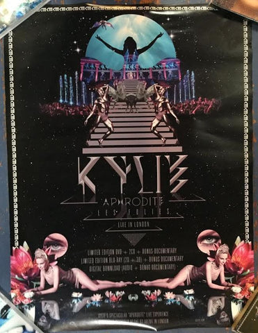 Kylie Minogue-- Aphrodite DVD promo poster