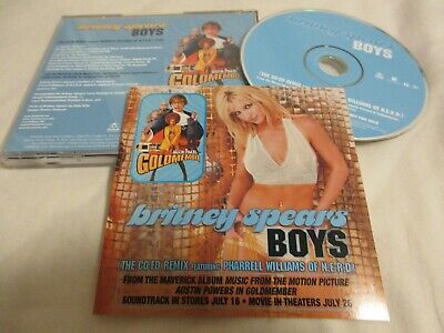 Britney Spears - BOYS (Promo CD Single) Used – Borderline MUSIC