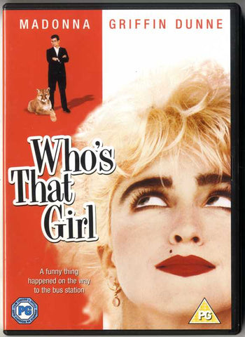 Madonna - Who's That Girl Film DVD  - New