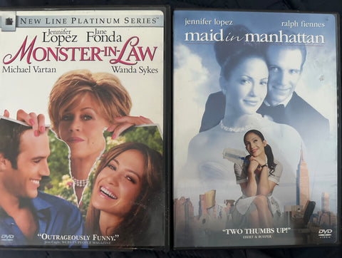 Jlo 2 films DVD