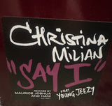 Christina Milian say I vinyl 12” remix single LP