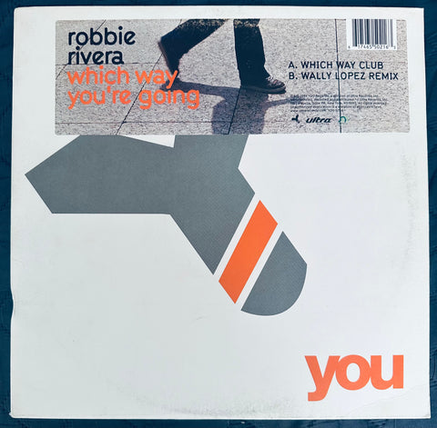 Robbie Rivera -  which way you’re going 12" LP vinyl single used