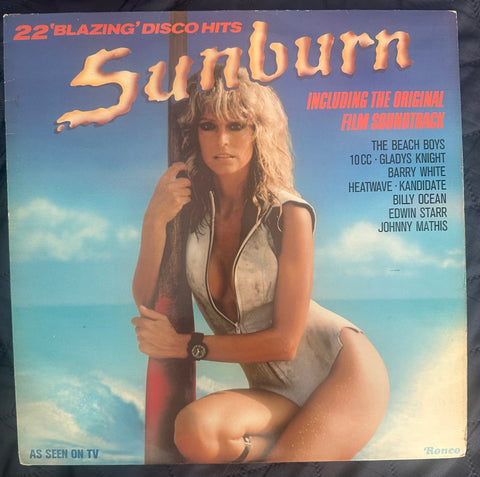 Sunburn UK soundtrack LP vinyl (Various) Farrah Fawcett - Used