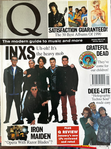 Q magazine INXS 1991