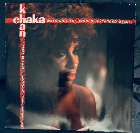 Chaka khan - Watching The World (IMPORT)  12" Single LP Vinyl - Used