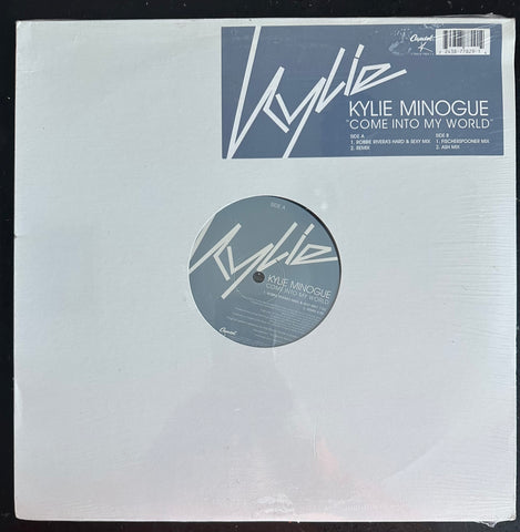 Kylie Minogue come into my world 12" Single LP vinyl  new sealed