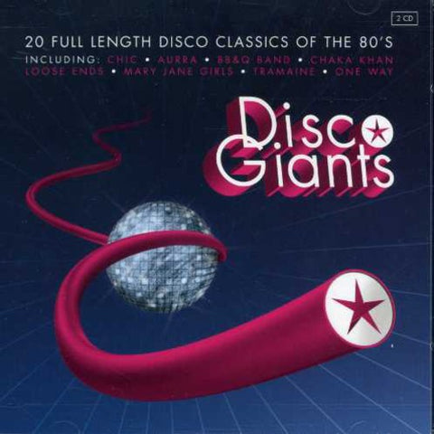 Disco Giants VOL. 1 (Import) 2CD set - 20 Full Length 80s Mixes - New