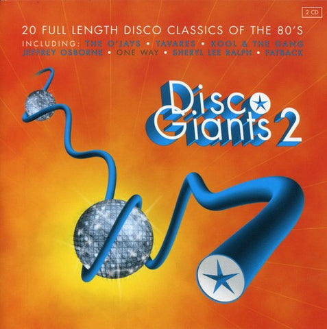 Disco Giants VOL. 2 (Import) 2CD set - 20 Full Length 80s Mixes - New