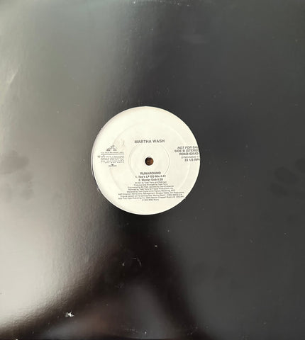 Martha Wash - RUNAROUND - 12" LP PROMO Single Vinyl - Used