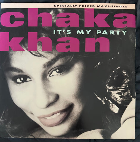 Chaka khan  - It's My Party 12" single LP Vinyl - Used