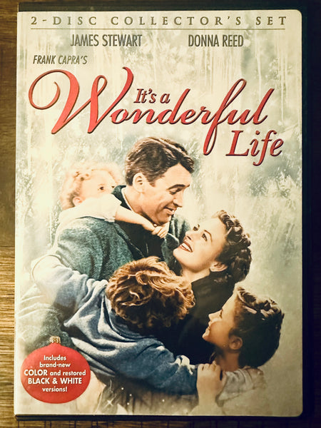 It’s a wonderful life, 2 discs  collector’s set DVD used