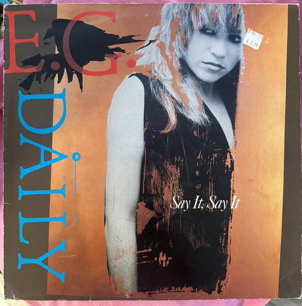 E. G. Daily – Say It, Say It (Extended Version) IMPORT 12" Single LP Vinyl - Used