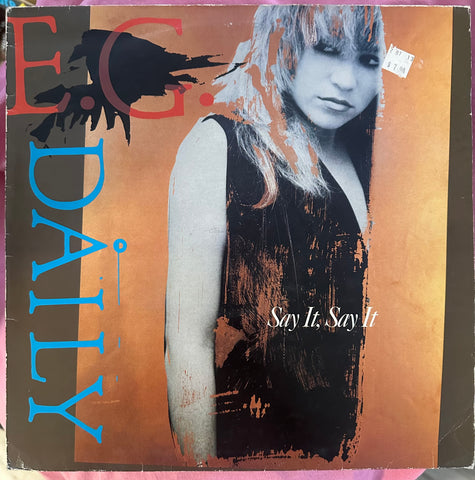 E. G. Daily – Say It, Say It (Extended Version) IMPORT 12" Single LP Vinyl - Used