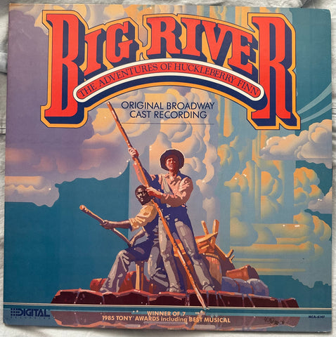 Big River original Broadway cast LP vinyl used