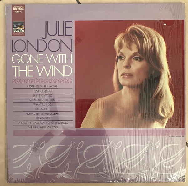 Julie London gone with the wind vinyl in cellophane